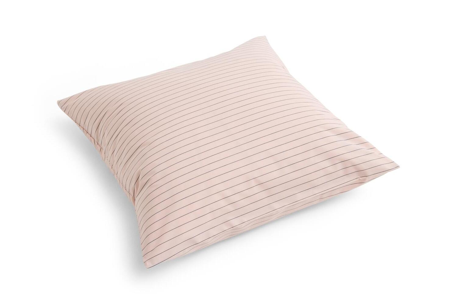 Fineline hovedpudebetræk, 63x60 cm - Soft Pink